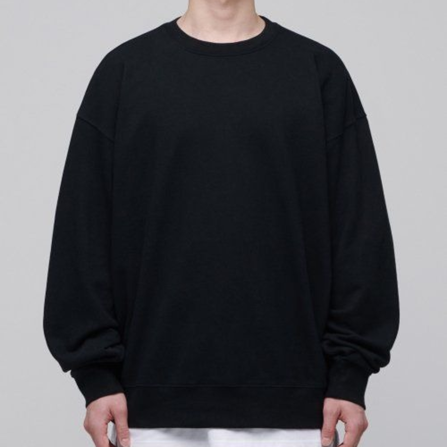 Musinsa Standard Extra Oversized Sweatshirt – Black