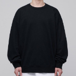 Musinsa Standard Extra Oversized Sweatshirt – Black