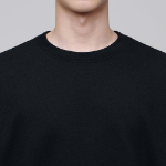 Musinsa Standard Extra Oversized Sweatshirt – Black