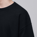 Musinsa Standard Extra Oversized Sweatshirt – Black