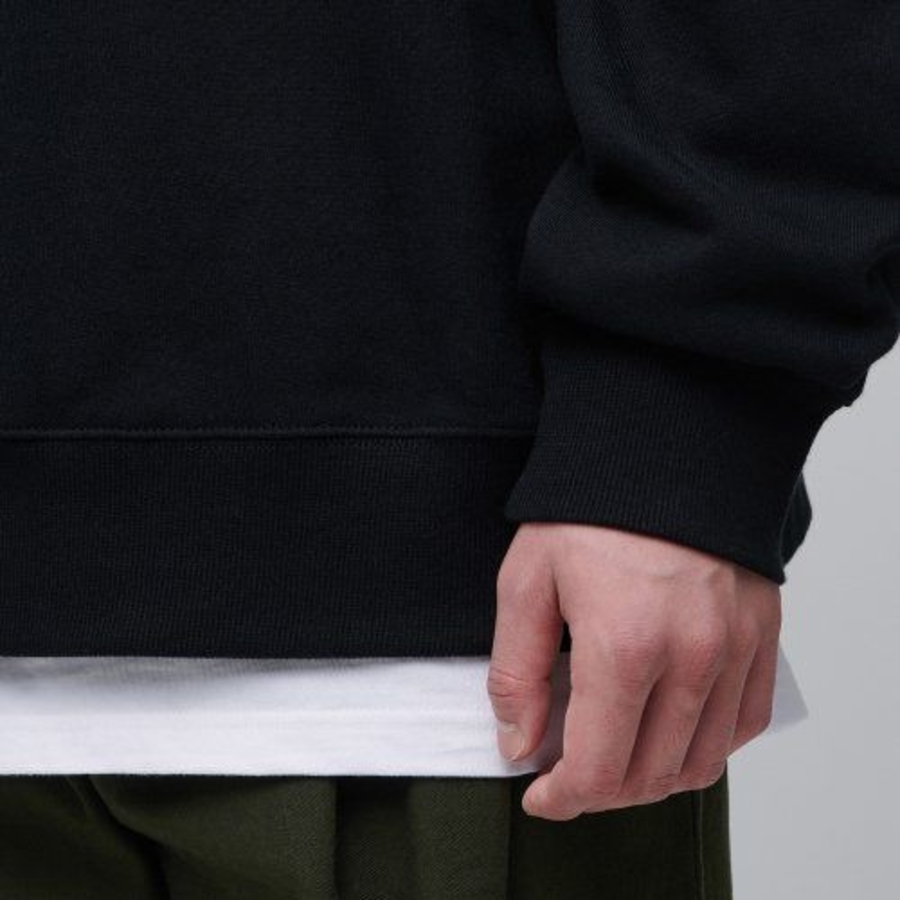 Musinsa Standard Extra Oversized Sweatshirt – Black