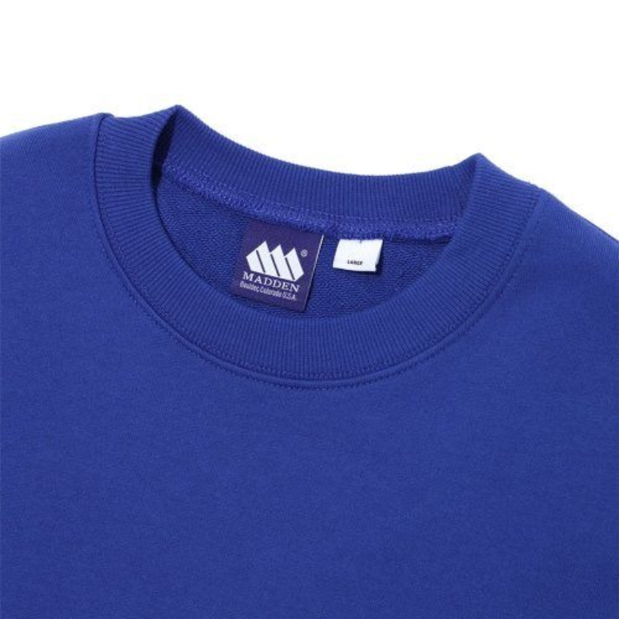MADEN Basic Logo Sweatshirt – Royal Blue