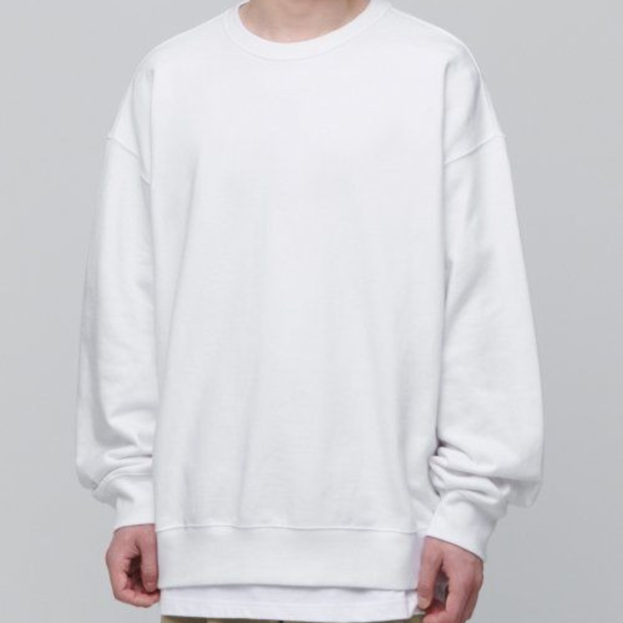 Musinsa Standard Extra Oversized Sweatshirt – White
