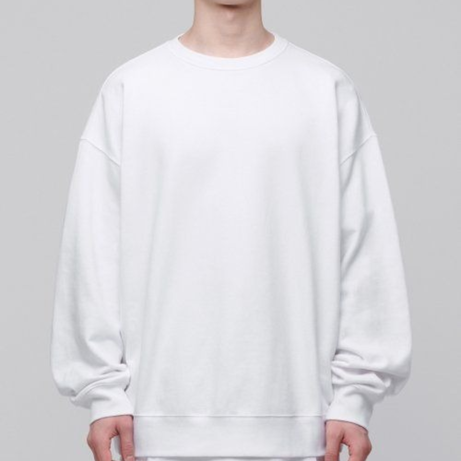 Musinsa Standard Extra Oversized Sweatshirt – White