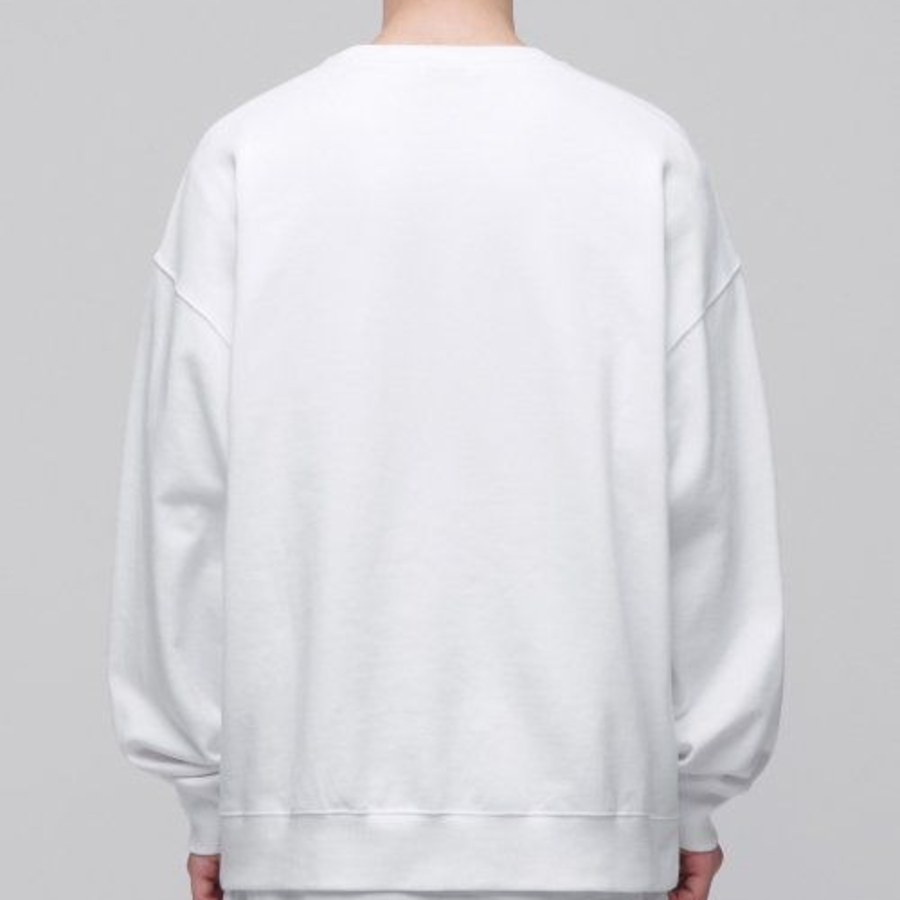 Musinsa Standard Extra Oversized Sweatshirt – White