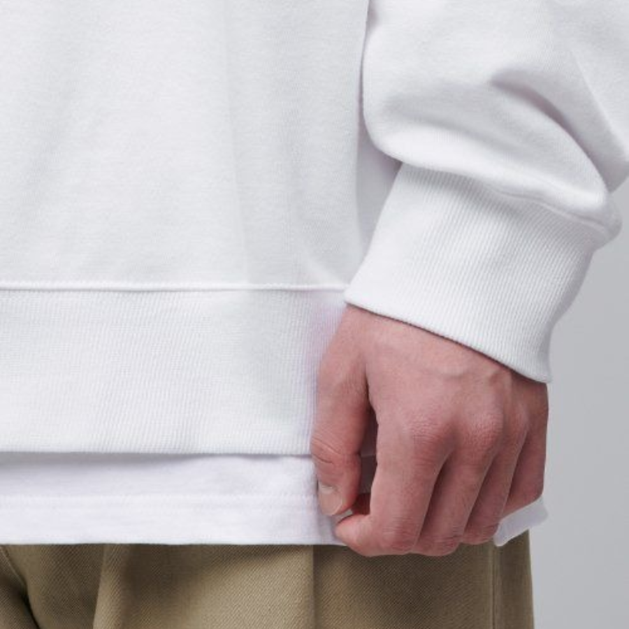 Musinsa Standard Extra Oversized Sweatshirt – White