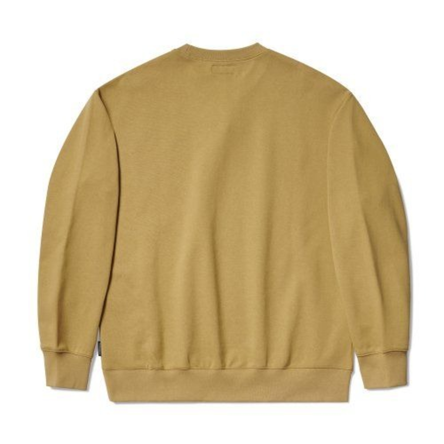 Melange Master Oversized Sweatshirt – Mustard
