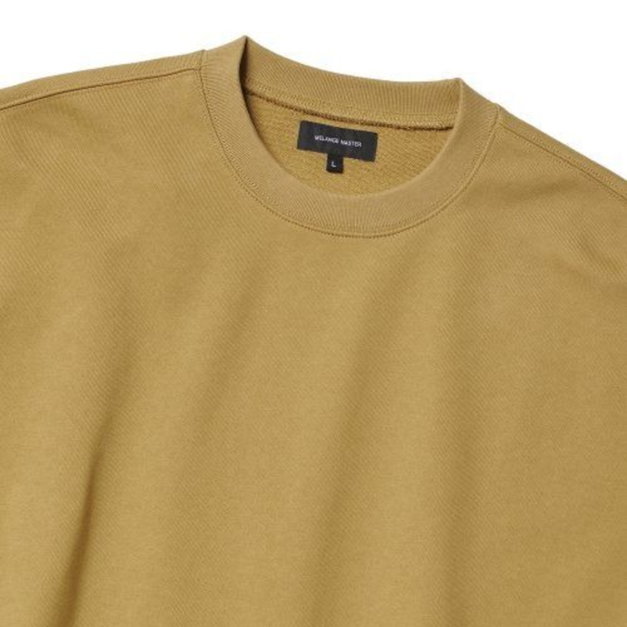 Melange Master Oversized Sweatshirt – Mustard