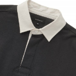 Melange Master Big Oversized Rugby Sweatshirt – Charcoal Grey