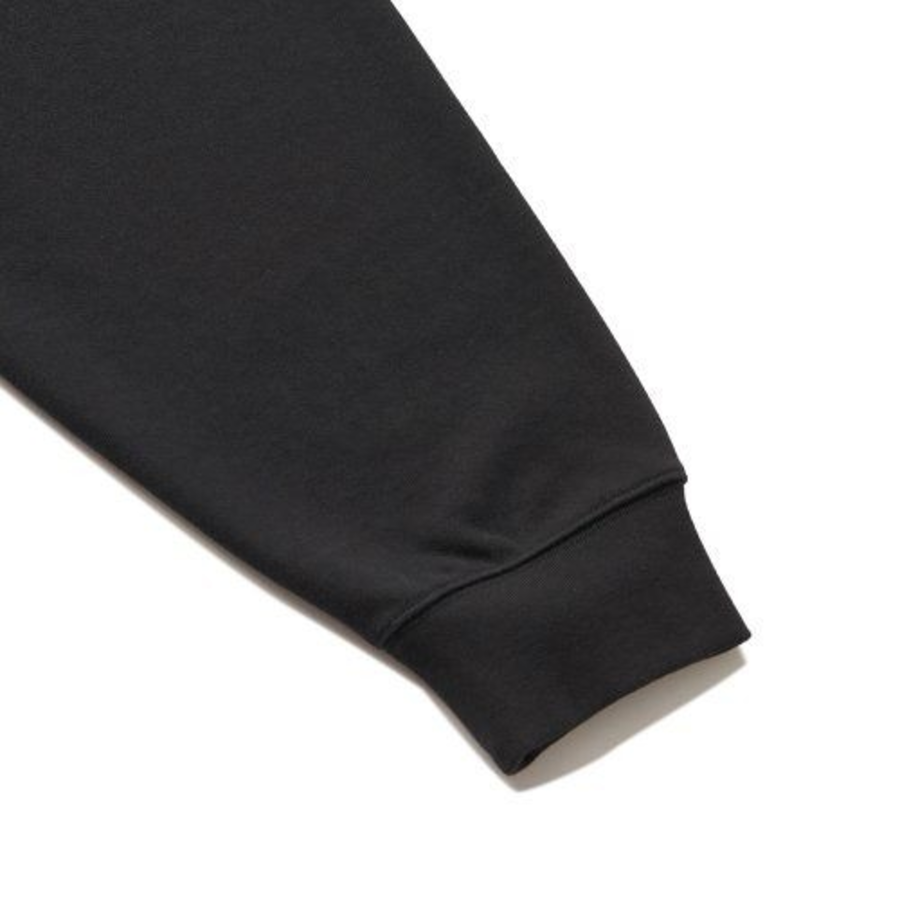 Melange Master Big Oversized Rugby Sweatshirt – Charcoal Grey