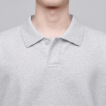 Musinsa Standard Oversized Collared Sweatshirt – Light Grey