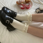 Носки с кружевным фестоном "Ally" — нежный акцент с эффектом французской романтики