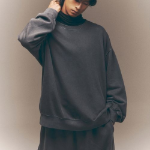 Musinsa Standard Pigment Oversized Sweatshirt – Charcoal Grey