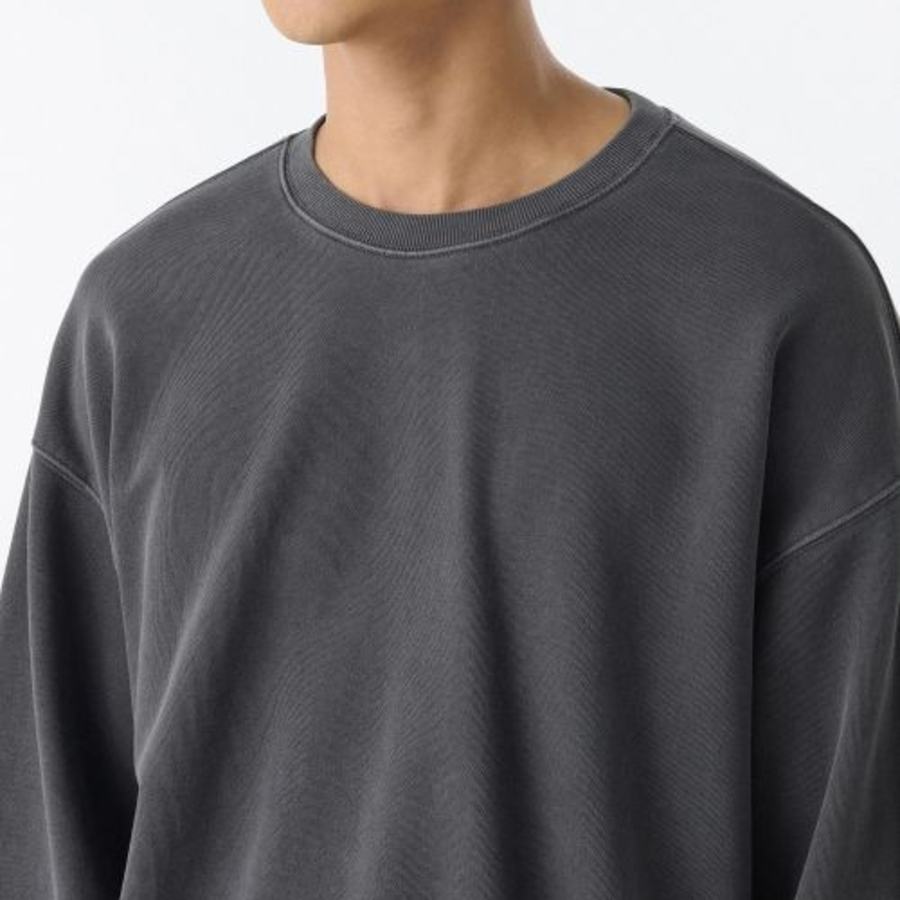 Musinsa Standard Pigment Oversized Sweatshirt – Charcoal Grey