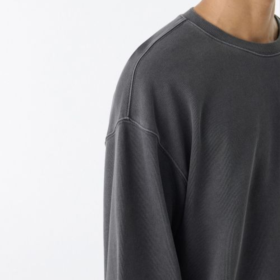 Musinsa Standard Pigment Oversized Sweatshirt – Charcoal Grey