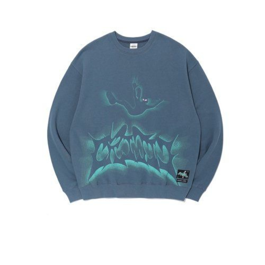 CRITIC Emergency Landed Alien Sweatshirts – Blue