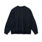 Melange Master Staten Emblem Oversized Sweatshirt – Navy