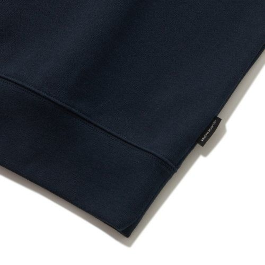 Melange Master Staten Emblem Oversized Sweatshirt – Navy