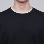 Musinsa Standard Flat Terry Oversized Sweatshirt – Black