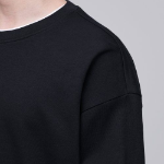 Musinsa Standard Flat Terry Oversized Sweatshirt – Black