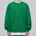 Musinsa Standard Flat Terry Oversized Sweatshirt – Green