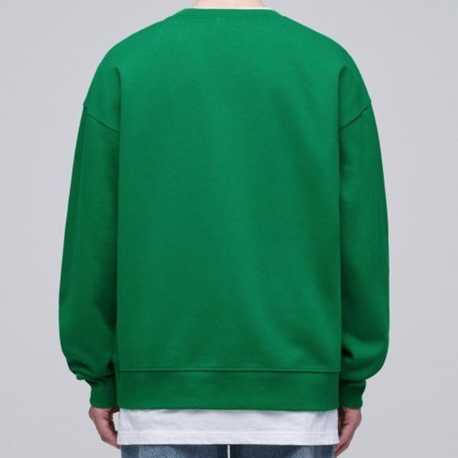 Musinsa Standard Flat Terry Oversized Sweatshirt – Green