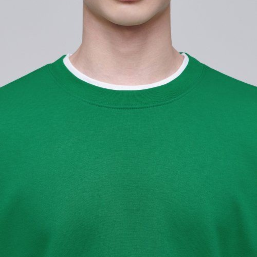 Musinsa Standard Flat Terry Oversized Sweatshirt – Green