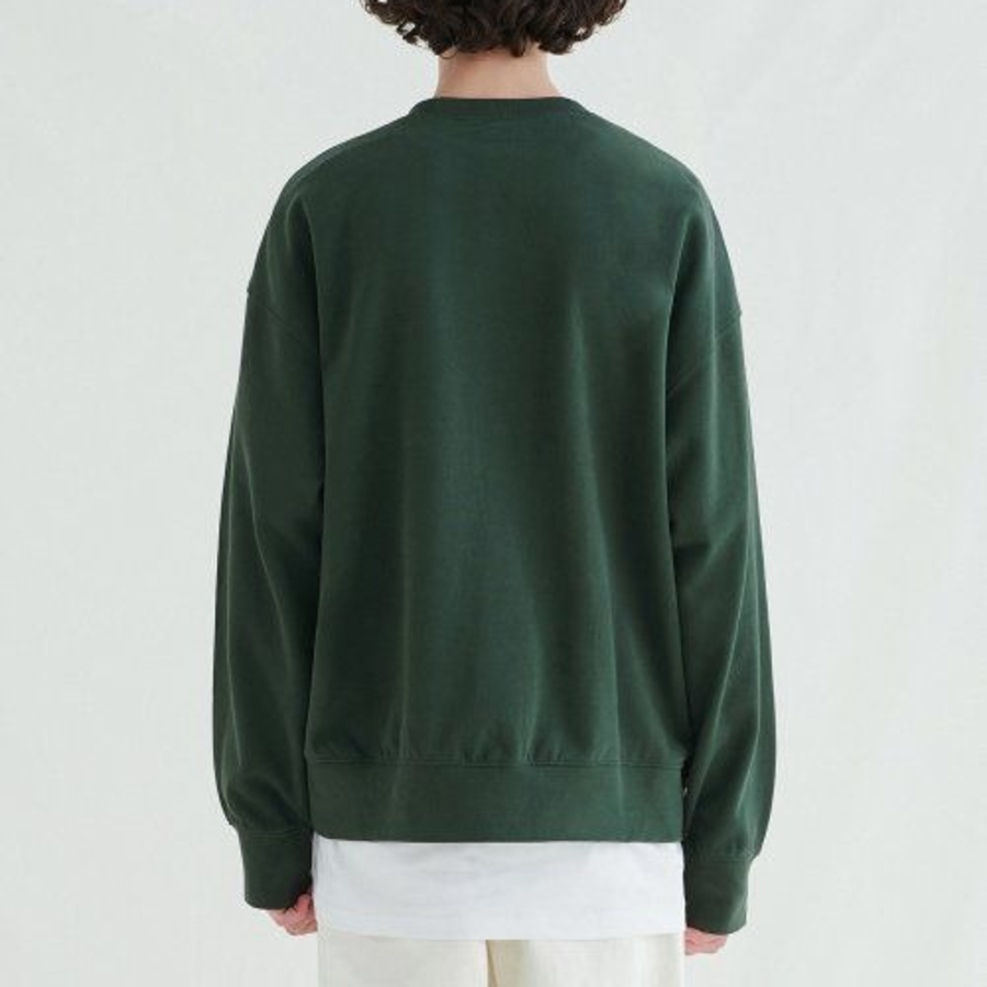 Melange Master Oversized Sweatshirt – Green