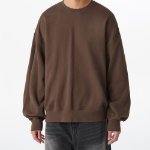 Musinsa Standard Loose Balloon Sweatshirt – Brown
