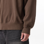Musinsa Standard Loose Balloon Sweatshirt – Brown