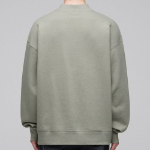 Musinsa Standard Oversized V-Neck Sweatshirt – Pistachio