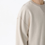 Musinsa Standard Oversized Inside-Out Sweatshirt – Beige