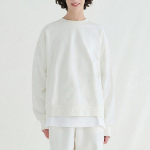 Melange Master Oversized Sweatshirt – Cream