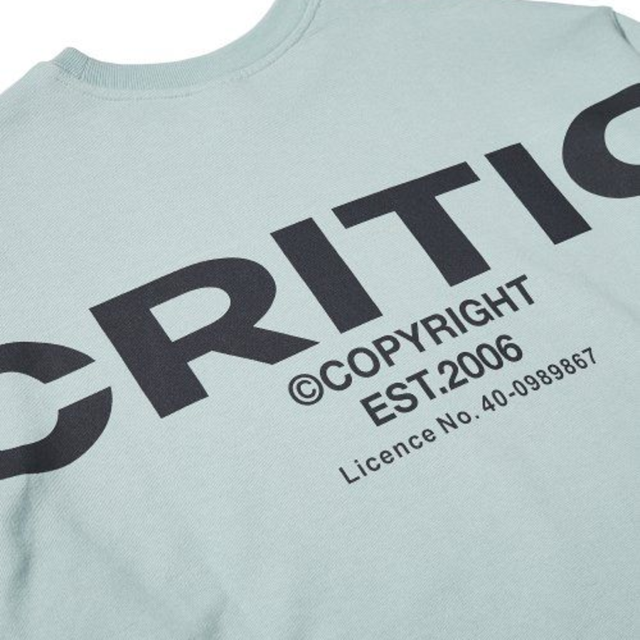 CRITIC OG Logo Sweatshirt – Mint