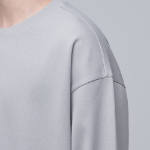 Musinsa Standard Flat Terry Oversized String Sweatshirt – Grey