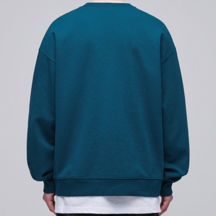 Musinsa Standard Flat Terry Oversized Sweatshirt – Blue