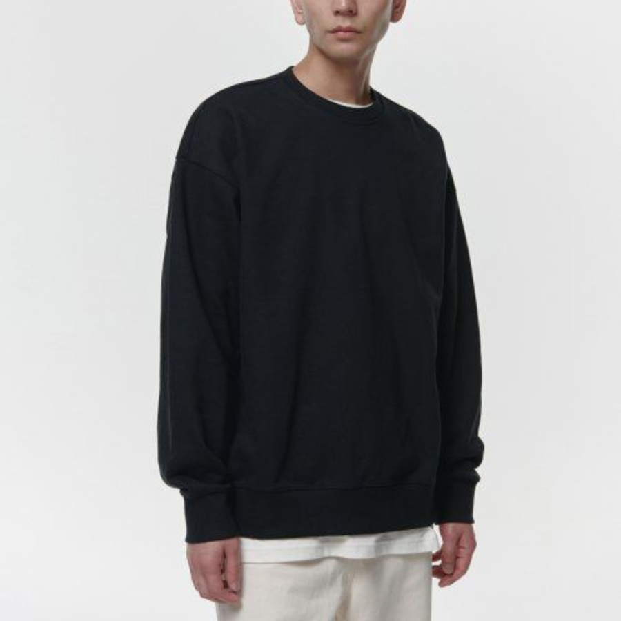 Musinsa Standard Heavyweight Oversized Sweatshirt – Black