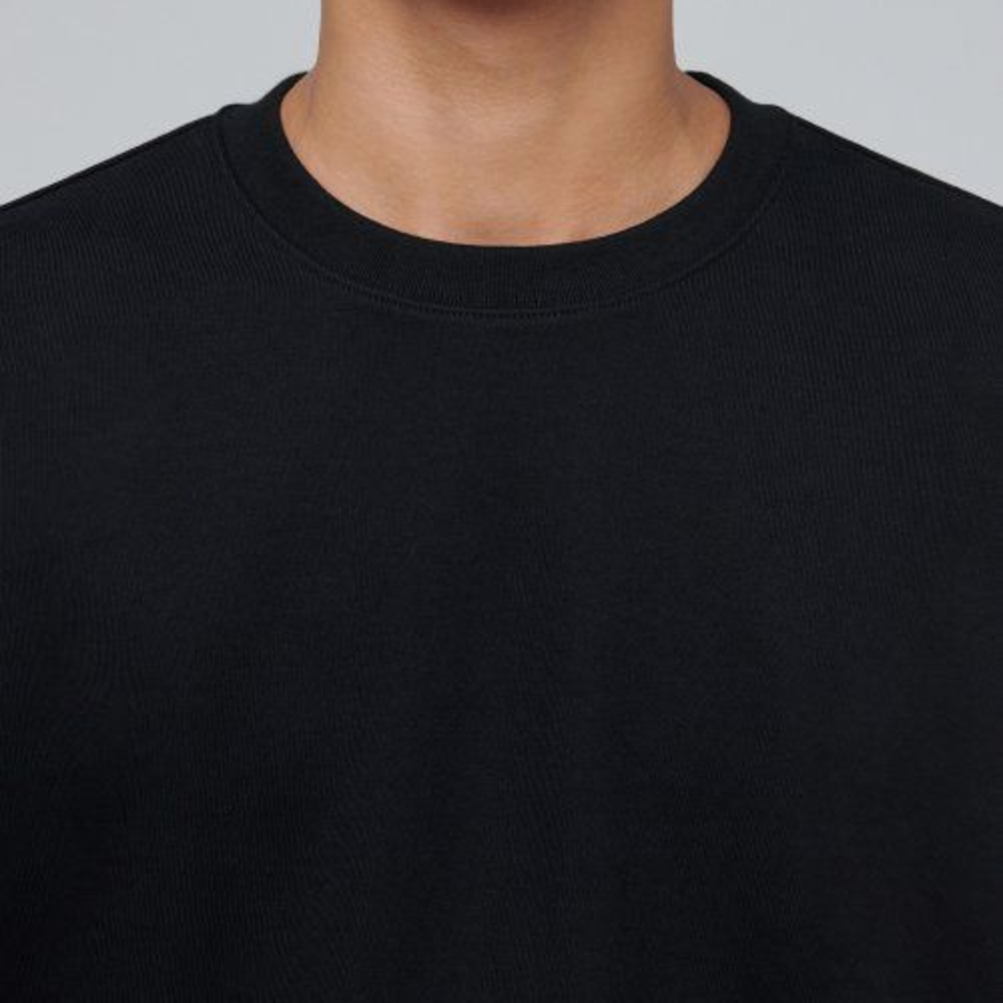 Musinsa Standard Heavyweight Oversized Sweatshirt – Black