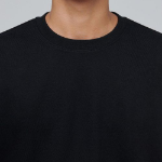 Musinsa Standard Heavyweight Oversized Sweatshirt – Black