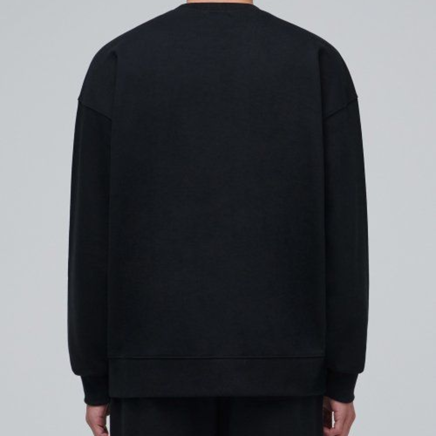 Musinsa Standard Heavyweight Oversized Sweatshirt – Black