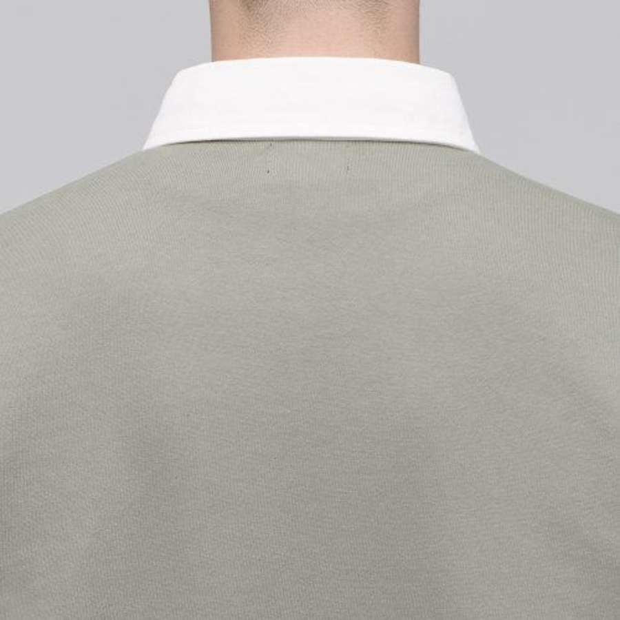 Musinsa Standard Oversized Rugby Sweatshirt – Pistachio