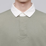 Musinsa Standard Oversized Rugby Sweatshirt – Pistachio