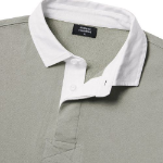 Musinsa Standard Oversized Rugby Sweatshirt – Pistachio