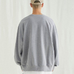 Melange Master Spaniel Overfit Sweatshirt – Grey