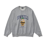 Melange Master Spaniel Overfit Sweatshirt – Grey