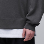 Musinsa Standard Flat Terry Oversized Sweatshirt – Gunmetal