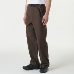Back Satin Wide Belted Fatigue Pants [Brown]