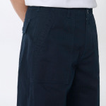 Cotton Herringbone Replica Fatigue Pants [Navy]
