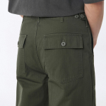 Cotton Herringbone Replica Fatigue Pants [Khaki]