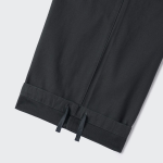 Back Satin Parachute Pants [Dark Gray]